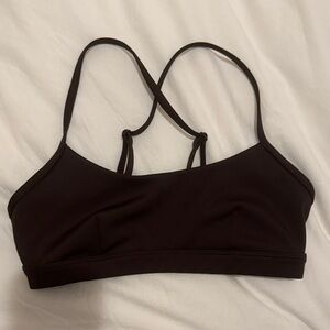 Women's Brown Strappy Bralette